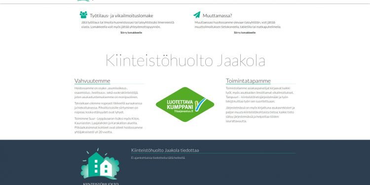 Kiinteistöhuolto Jaakola Oy