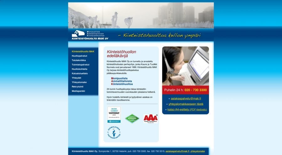 Kiinteistöhuolto MAK Oy