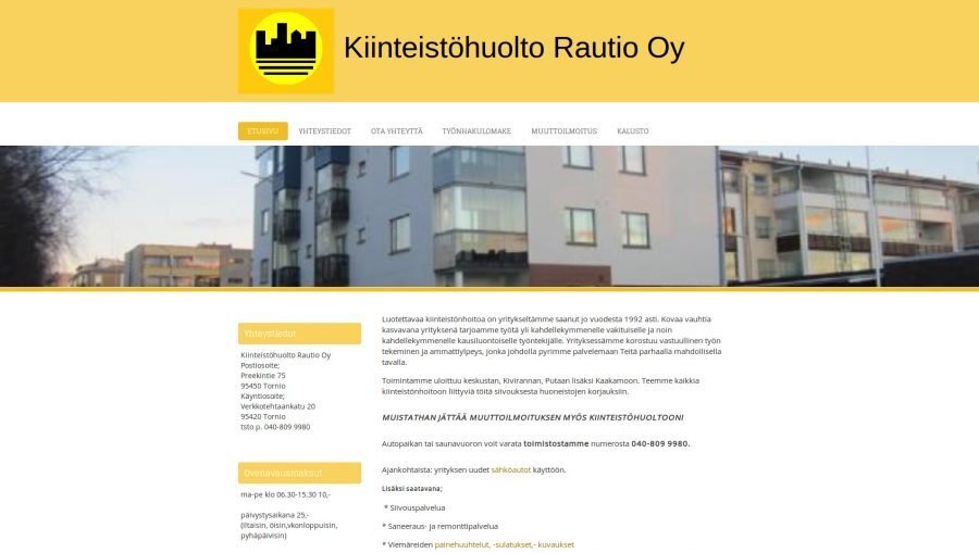 Kiinteistöhuolto Rautio Oy